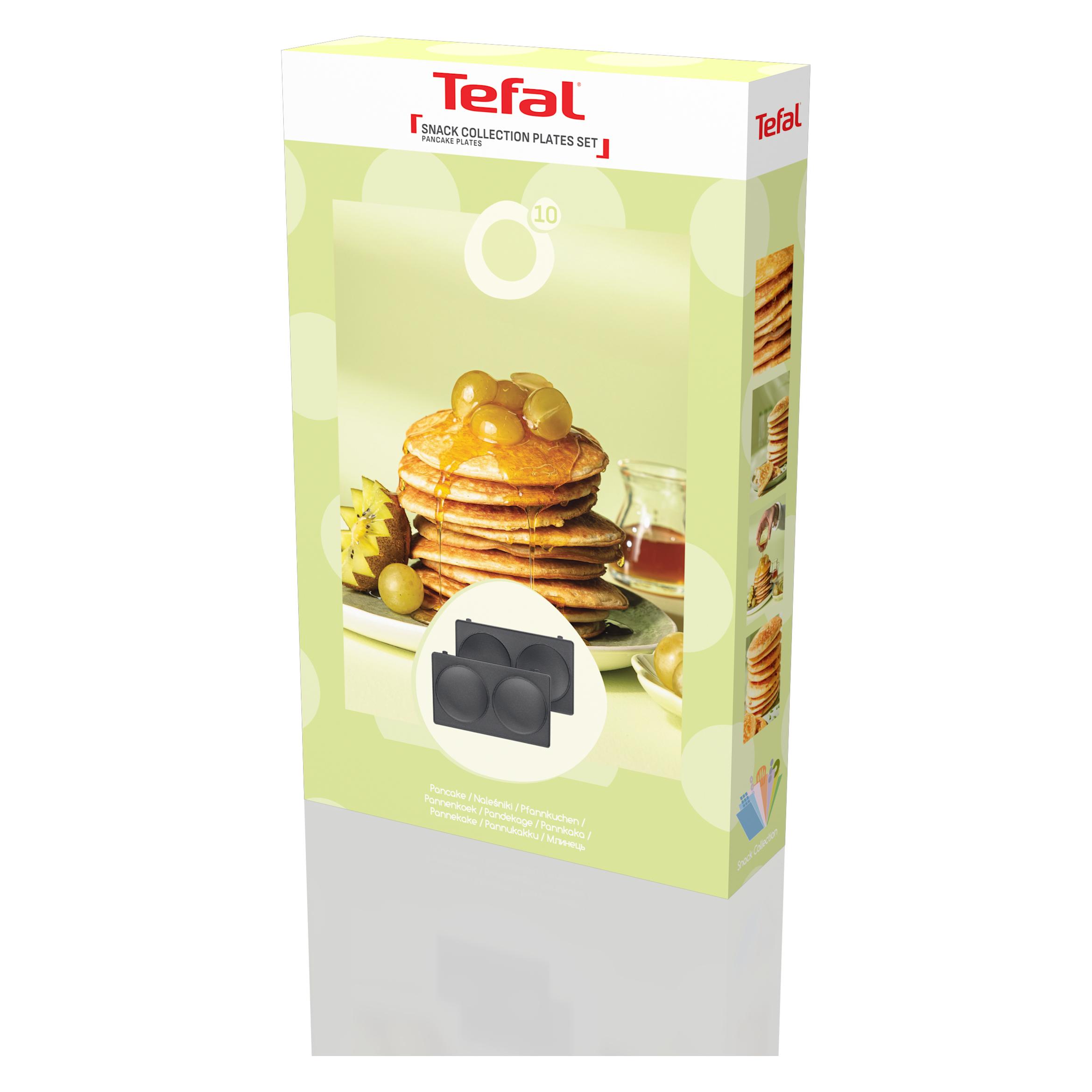 Tefal Snack Collection Baking Plates: 10 Pancakes (XA8110F0)