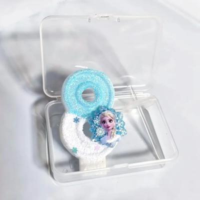 Uplift Treasures Frozen Cartoon Number Birthday Cake Candle 8