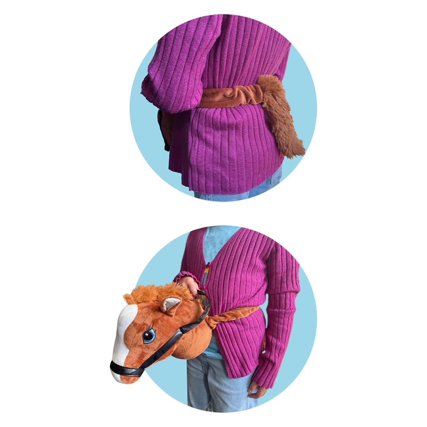 Johntoy Holly Horse Pferdekopf braun mit Gummizug (22294)
