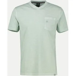 T-shirt Serafino 1/2 arm Grün XXXL