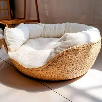 Uplift Essentials Hand Woven Four Season Cozy Pet Nest s
