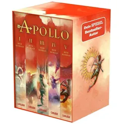 Die Abenteuer des Apollo: Taschenbuch-Schuber Bände 1-5, Jugendbücher von Rick Riordan