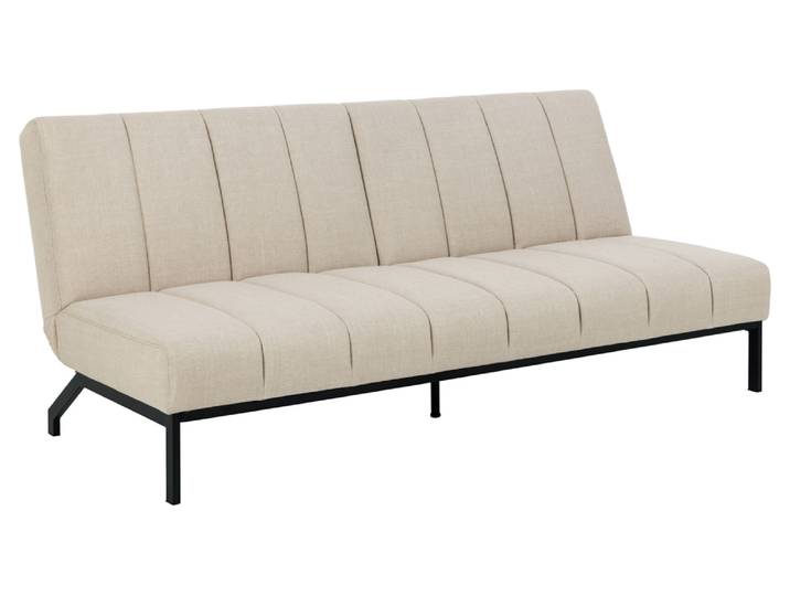 Actona Caix Bettcouch Beige/Schwarz