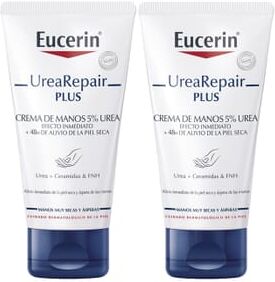 Eucerin Urearepair Plus Crema De Manos 5% Urea Duplo 2 Unds 75 ml