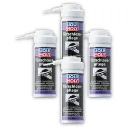 4x Schmierfett LIQUI MOLY 1528 Türschlosspflege Zündschloss Sprühfett Dose 50ml