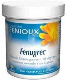 Fenioux Fenugreek 330 mg 200 Capsules