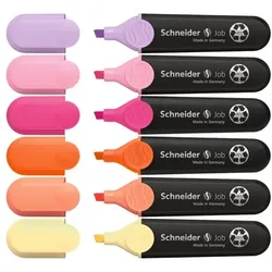 Schneider Textmarker »Job Sunset Dreams« 6 Stück schwarz