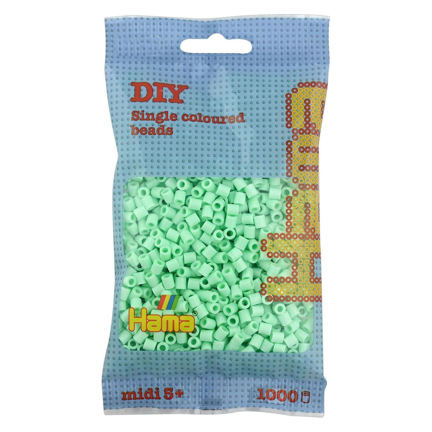 Hama Perlen Strijkkralen - Pastel Mint (98), 1000st. (028178207984)
