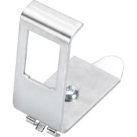 Hutschienenadapter für 1x Keystone Modul edelstahl