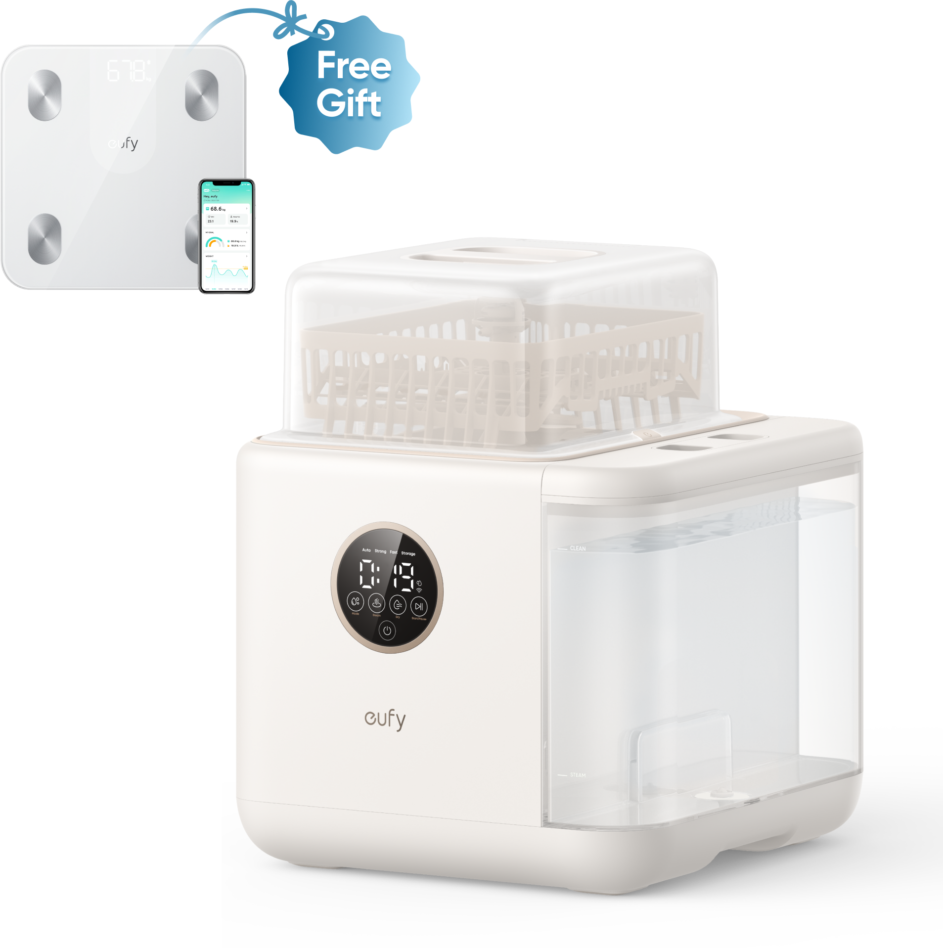 eufy S1 Pro Bottle Washer with Free Smart Scale