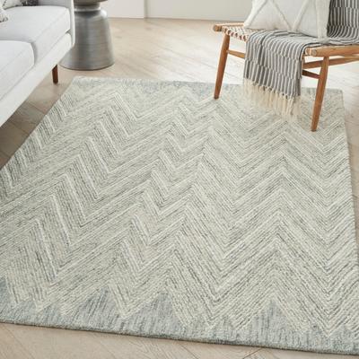 Nourison Interlock Contemporary Chevron Tufted Area Rug