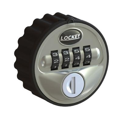 LockeyUSA MC728 Combination Lock Silver