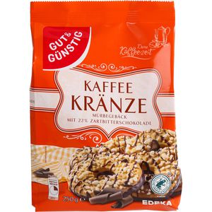 Gut&Günstig Kekse Kaffee-Kränze, 250 g