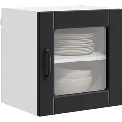 vidaXL, Regal, Xatarar (2x Wandschrank aus Glas (1 Tür))
