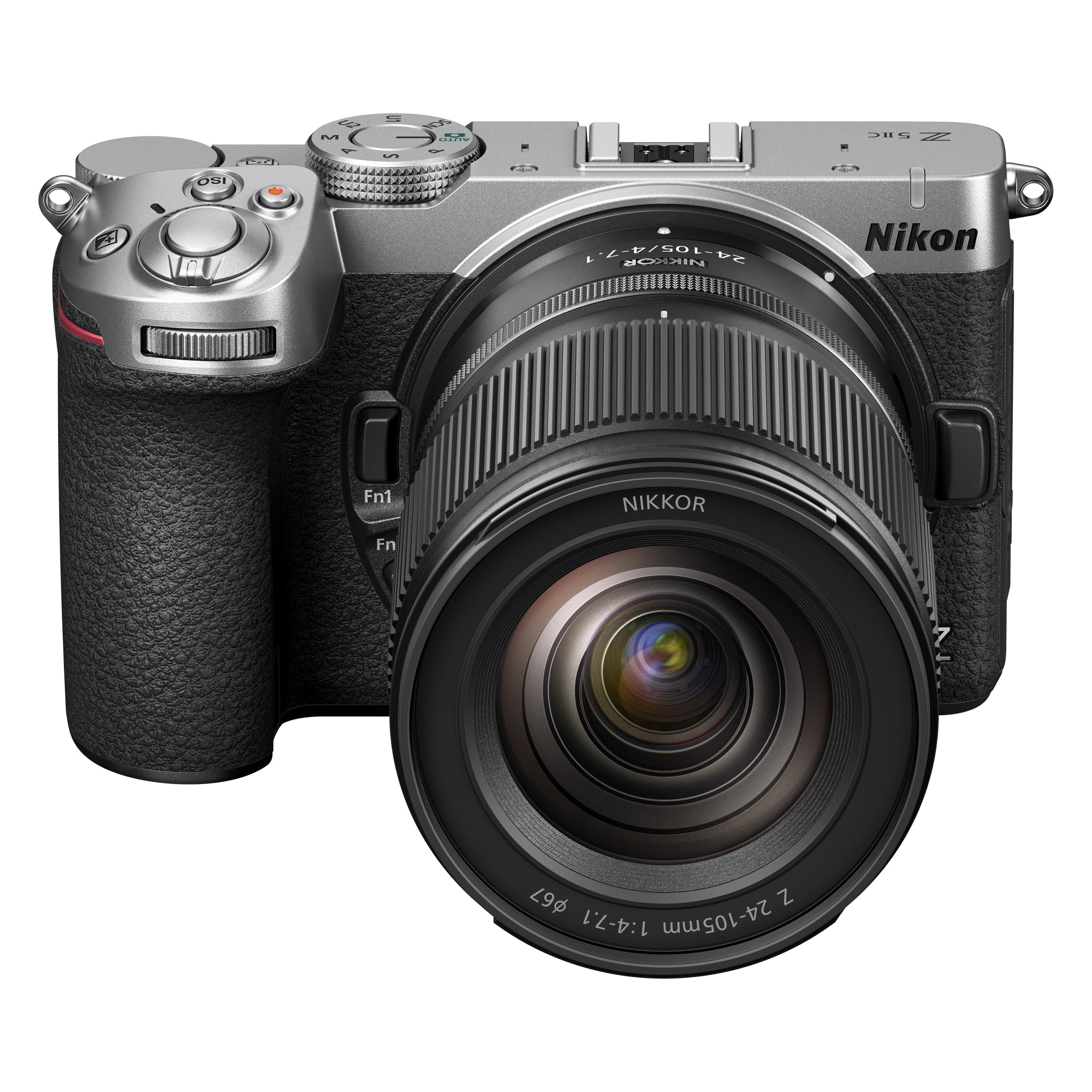 Nikon Z5IIc Kamera + NIKKOR Z 24-105 mm f/4-7,1 Objektiv, silber (24 - 105 mm, 24.50 Mpx, Vollformat) (VOA223K003)