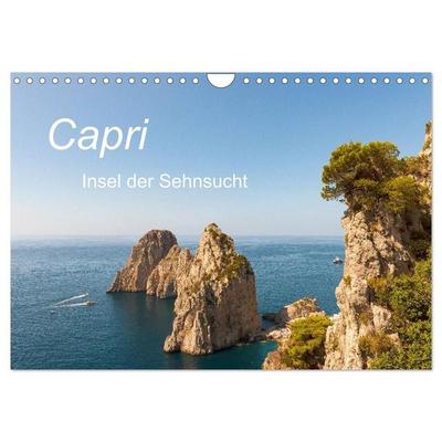 Capri, Insel der Sehnsucht (Wandkalender 2027 DIN A4 quer), CALVENDO Monatskalender