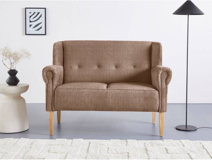 Home affaire Küchensofa Moro Couch mit Federkern, bequem, Breite 142cm, in verschiedenen Stoffen und Farben