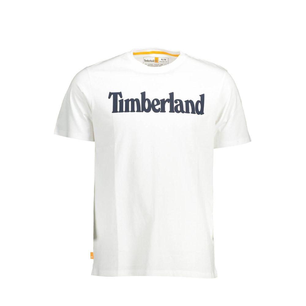 Timberland Bianco T-Shirt aus Bio-Baumwolle für Herren