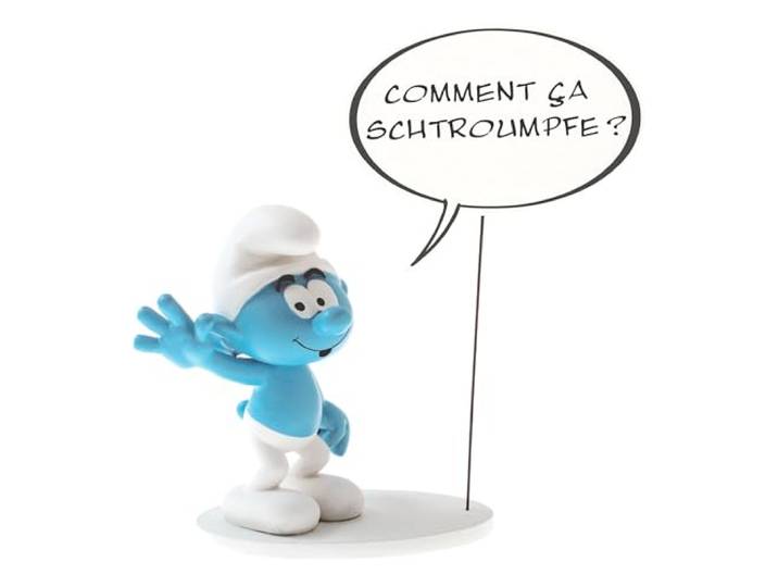 Collectible Figurine Plastoy: The Smurf Comment ça Schtroumpf! 00146 (2018)