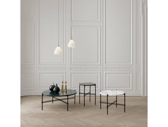 Bestlite BL9 Suspension Ø21 Chrome/Blanc Mat - GUBI - Salon / séjour - Métal