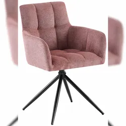 Proregal CHEFGASTRO Esszimmerstuhl LA SERENA Stoff HxBxT 87x59x59cm Stoff Rubinrot Küchenstuhl
