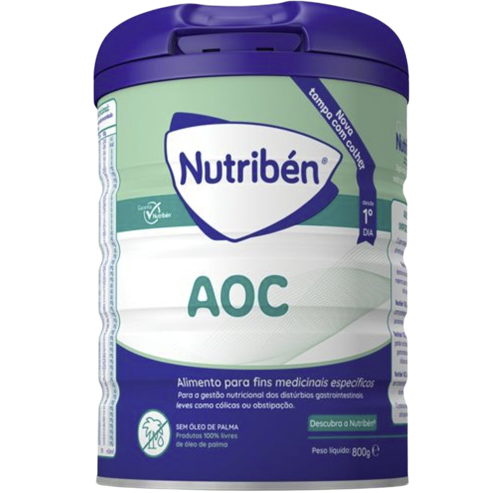 Nutribén AOC Milk for Cramps and Constipation 800g Since Birth