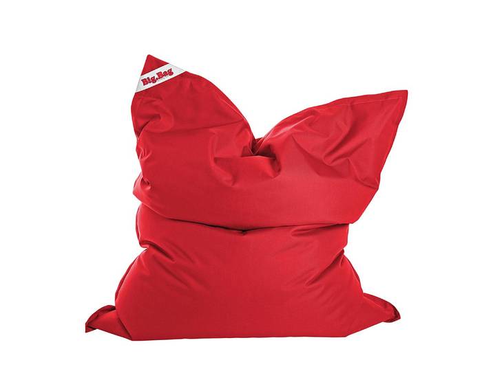 Sitzsack Brava BIG BAG Rot Polystyrol Füllung, Bezug: 100% Polyester 130cm