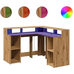 vidaXL, Schreibtisch, Jamonano (130 x 130 x 91 cm)
