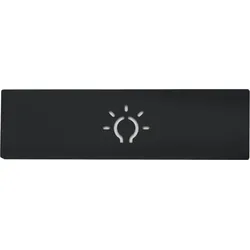 DoorBird Lichttasterblende für rechteckigen Lichttaster – RAL 7016