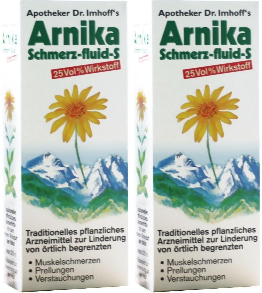 Apotheker Dr. Imhoffs Apotheker DR.Imhoff's Arnika Schmerz-fluid S 2x 2x200 ml Flüssigkeit