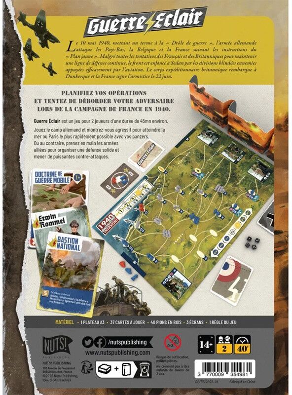 Nuts Publishing GUERRE ECLAIR