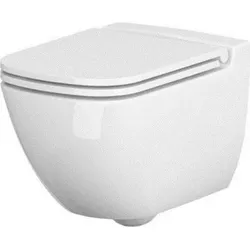 Cersanit, Toilette + Bidet, Caspia CleanOn wandhängende Toilettenschüssel (K701-103-ECO)