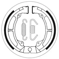 SBS Bremsbacken 2056