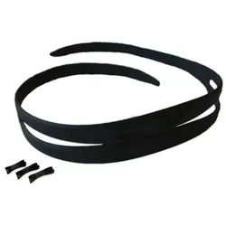 Optische Schwimmbrille Blick Kopfband schwarz mit 2 Nasenstege