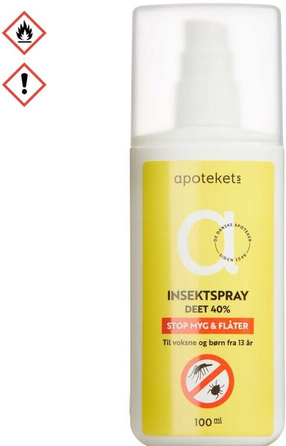 Apotekets Insektspray DEET 40% 100 ml