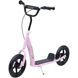 KINDERROLLER, Schwarz/Rosa/Blau/Rot, Stahl+ PVA