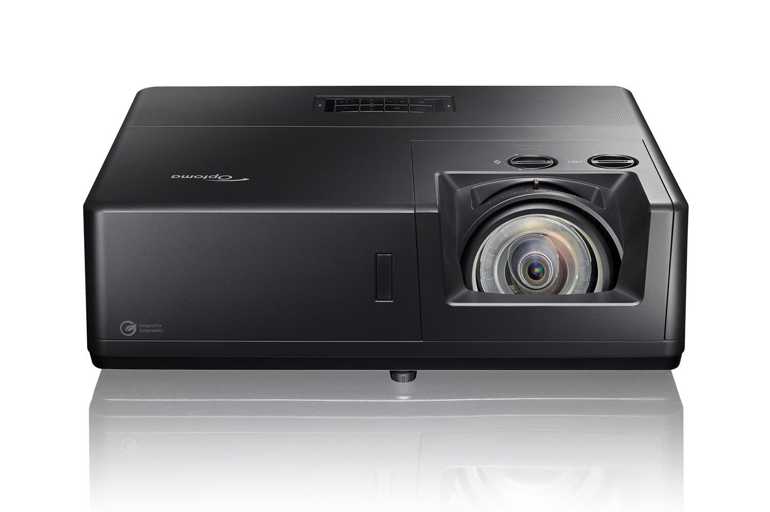 Optoma Deutschland Optoma ZU507TST DLP WUXGA Laser Projektor 5000 Lumen HDR HDMI/USB/LAN/VGA Schwarz E9PD7L121EZ1
