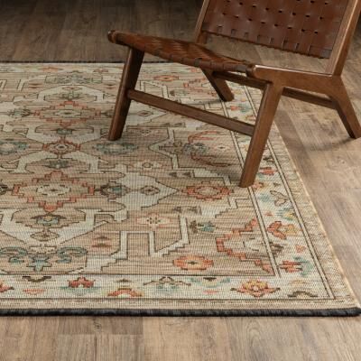Style Haven Landon Global Bohemian Medallion Wool Blend Area Rug