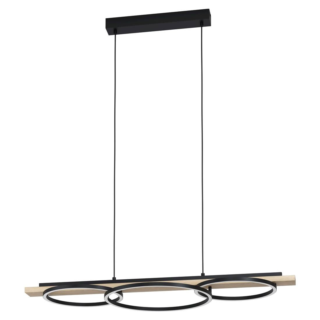 Eglo Boyal ronde binnenlamp zwart