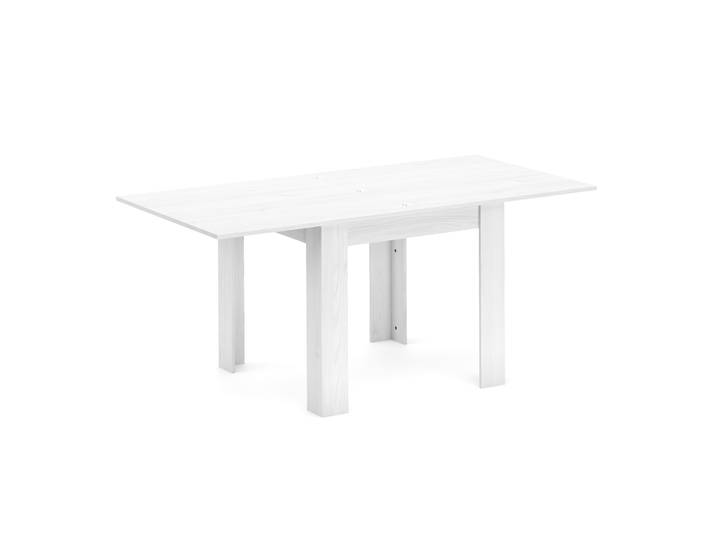 Esstisch ausziehbar NESTIVO 90/180 x 90 cm weiss