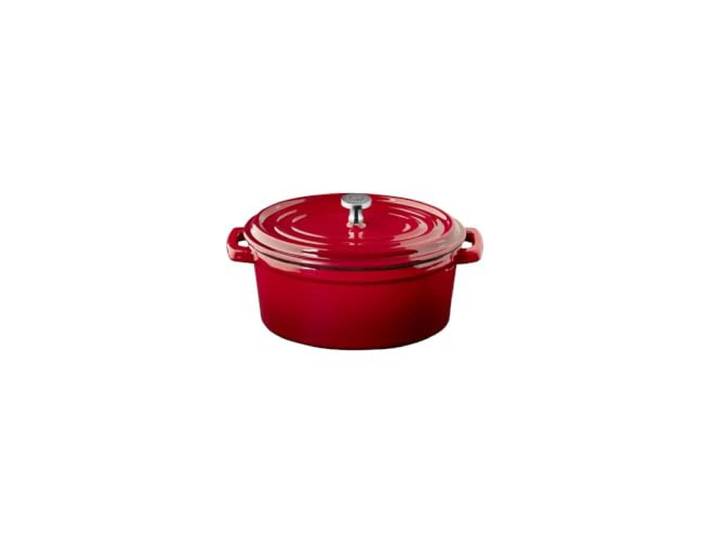 APS 88333 Mini-casserole avec couvercle 5 STARS - fonte émaillée\, 0\,45 litre\, rouge\, compatible induction