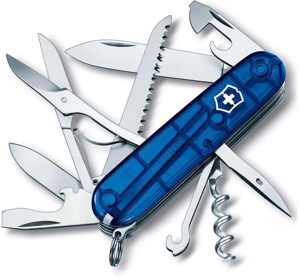 Victorinox  - Huntsman Blue Translucide - Couteaux