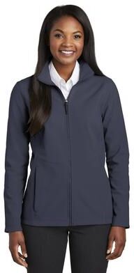 Port Authority L901 Women's Collective Soft Shell Jacket in River Blue Navy size XXL   Polyester Blend