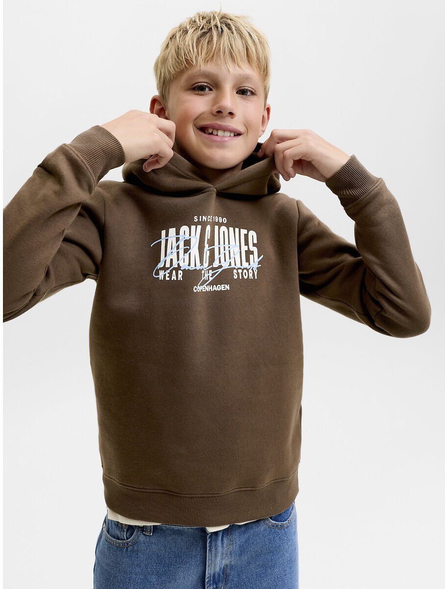 JACK & JONES JUNIOR Sweat à capuche en molleton