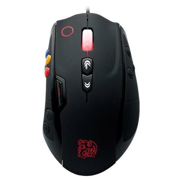 Tt eSPORTS MO-VLS-WDLOBK-01 Maus rechts USB Typ-A Laser 8200 DPI (Kabelgebunden) (MO-VLS-WDLOBK-01)