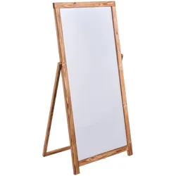 Infotafel ROOT mit Whiteboard, Kiefer 116 x 56 cm, Kiefernholz, braun