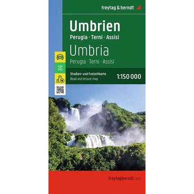freytag & berndt Straßenkarte Umbrien 1:150.000, Sonstige von , KOMPASS Freytag & Berndt, 978-3-7079-2190-8