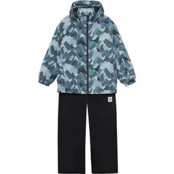 COLOR KIDS Color Kids Kinder Ski Jacke Set AOP, Größe 128 in Blau Blau