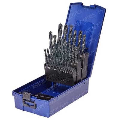 SWSTAHL Metallspiralbohrer-Satz 81425l
