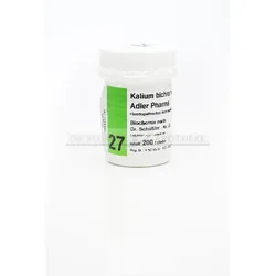 BIOCHEMIE Adler 27 Kalium bichrom D 12 Tabletten 200 St